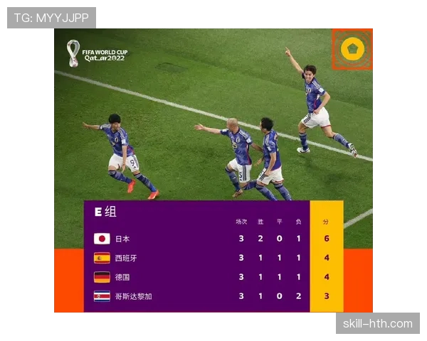 E组球队世界杯历史成绩比较